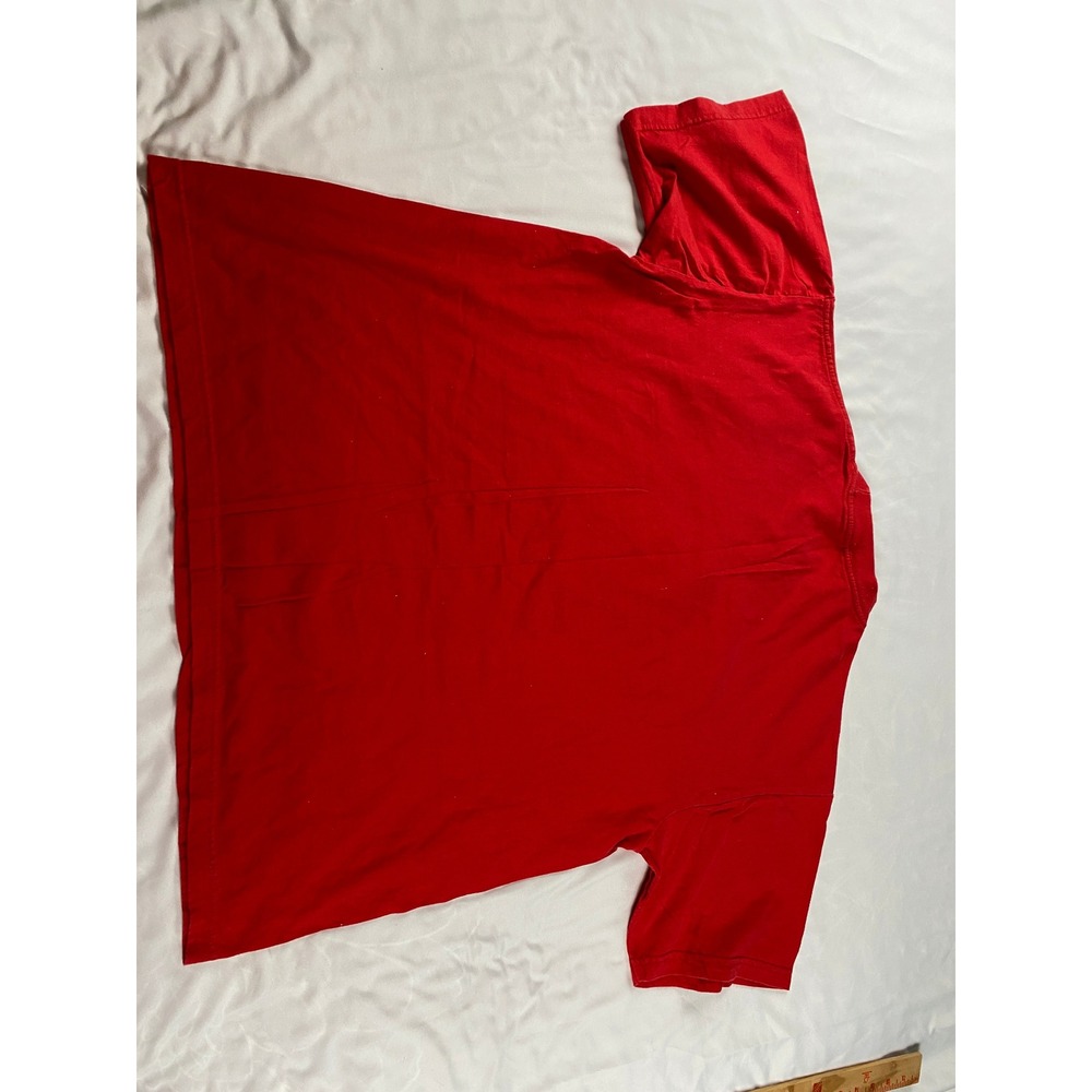 Champ Wisconsin Badgers T-Shirt Mens XL Red Good 99 Rose Bowl Champions Graphic - Picture 2 of 8